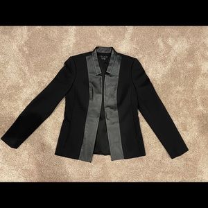 Theory Blazer with Lambskin Leather - never worn